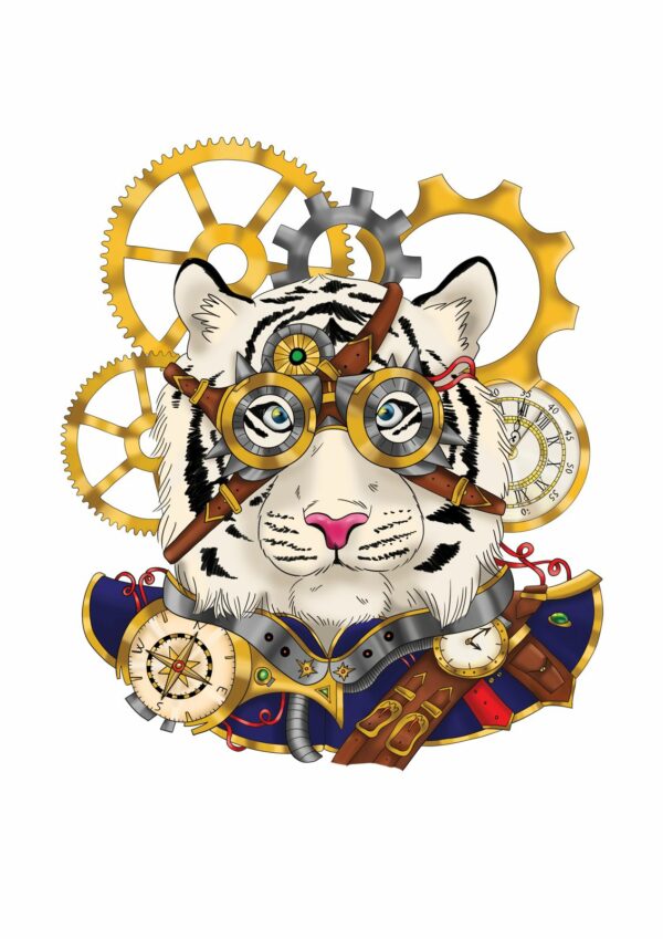 Steampunk look : Les tigres – Image 4
