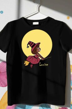 sorcière t-shirt fille