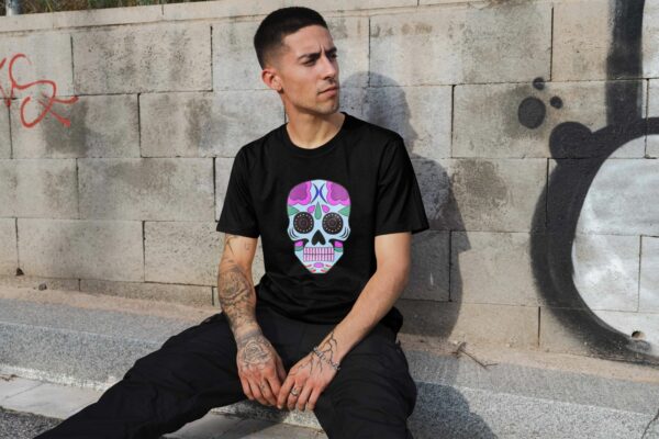 t-shirt tête de mort – Image 5