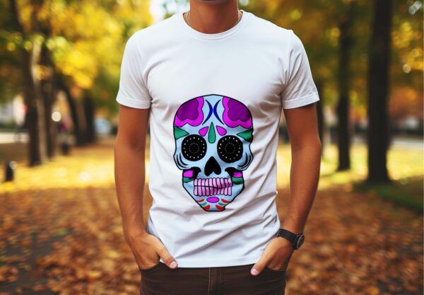 t-shirt tête de mort – Image 16