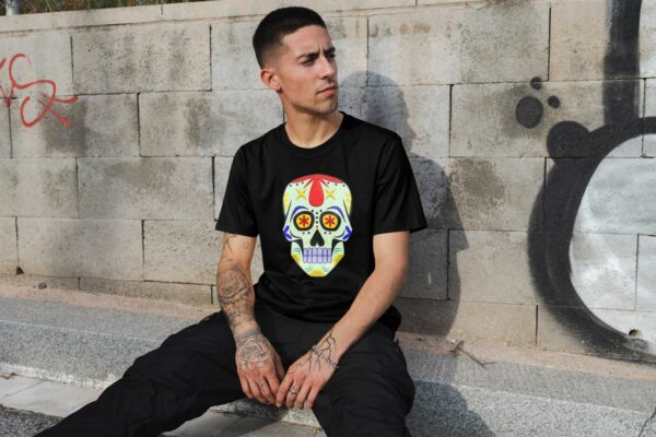 t-shirt tête de mort – Image 14