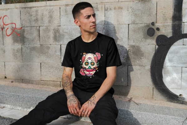 t-shirt tête de mort – Image 18