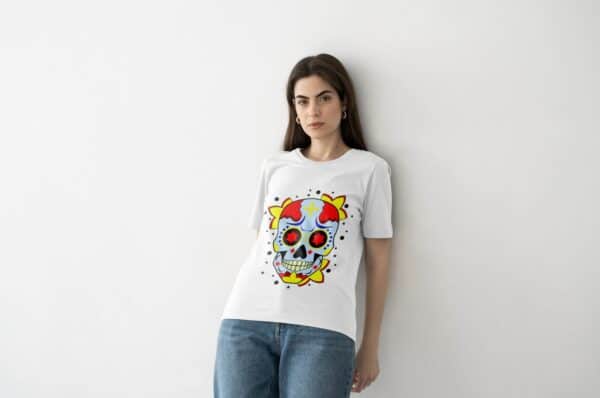 t-shirt tête de mort – Image 24