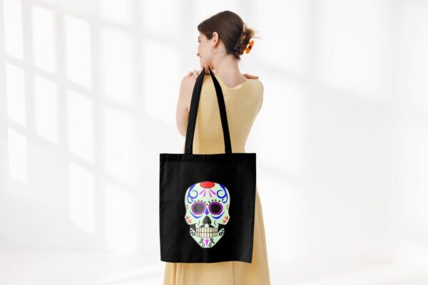 Tote bag tête de mort – Image 6