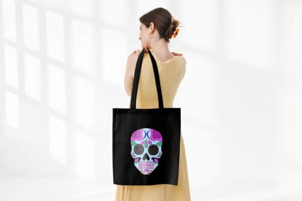 Tote bag tête de mort – Image 5