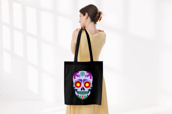 Tote bag tête de mort – Image 4