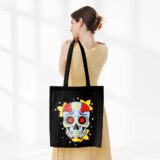 Tote bag tête de mort – Image 3