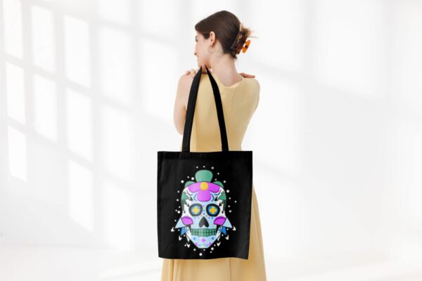 Tote bag tête de mort – Image 12