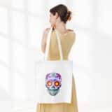 Tote bag tête de mort – Image 17