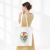 Tote bag tête de mort – Image 11