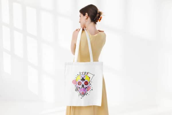 Tote bag tête de mort – Image 7