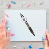 stylo tête de mort