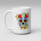 mug tête de mort