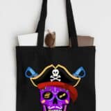 Tote Bags Skull Art
