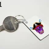 Porte-Clés Skull Art