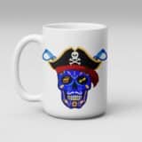 Mug Skull art
