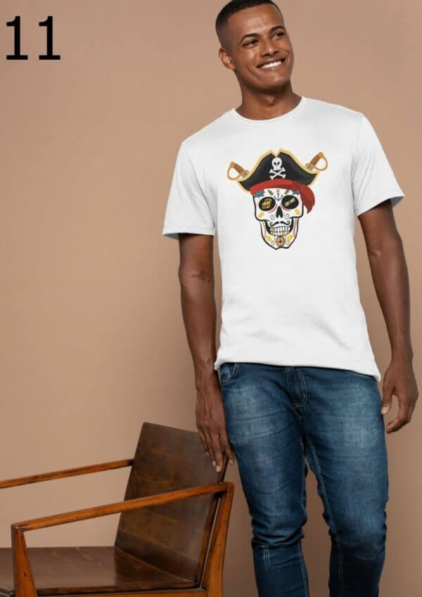 T-shirt Mixte Skull Art