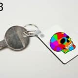 Porte-Clés Skull Art