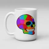 Mug Skull art