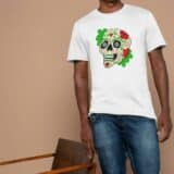 T-shirt Mixte Skull Art
