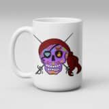 Mug Skull art
