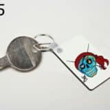 Porte-Clés Skull Art