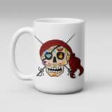 Mug Skull art