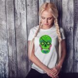 T-shirt Femme Skull Art