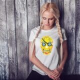 T-shirt Femme Skull Art