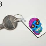 Porte-Clés Skull Art