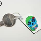 Porte-Clés Skull Art