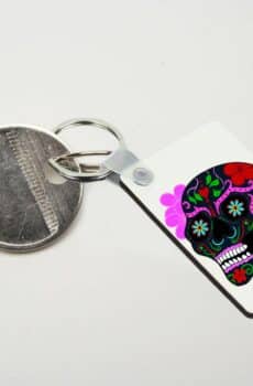 Porte-Clés Skull Art
