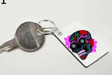 Porte-Clés Skull Art