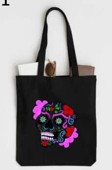Tote Bags Skull Art