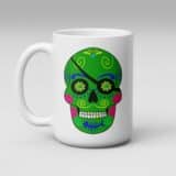 Mug Skull art