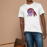 T-shirt Mixte Skull Art
