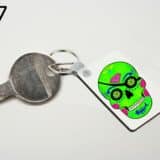 Porte-Clés Skull Art