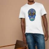 T-shirt Mixte Skull Art