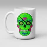 Mug Skull art