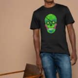 T-shirt Mixte Skull Art