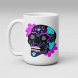 Mug Skull art