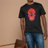T-shirt Mixte Skull Art