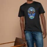 T-shirt Mixte Skull Art