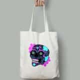 Tote Bags Skull Art