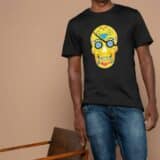 T-shirt Mixte Skull Art