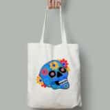 Tote Bags Skull Art