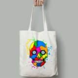 Tote Bags Skull Art