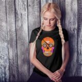 T-shirt Femme Skull Art