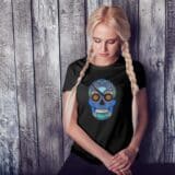 T-shirt Femme Skull Art