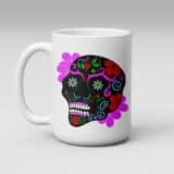 Mug Skull art